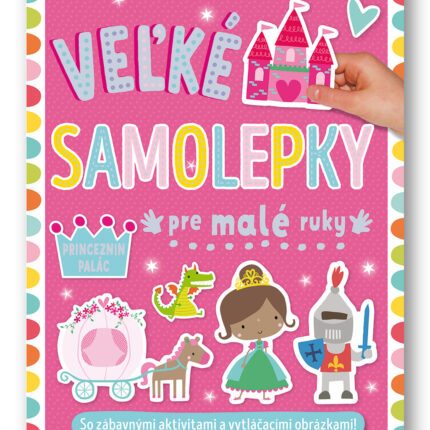 Veľké samolepky pre malé ruky Princeznin palác